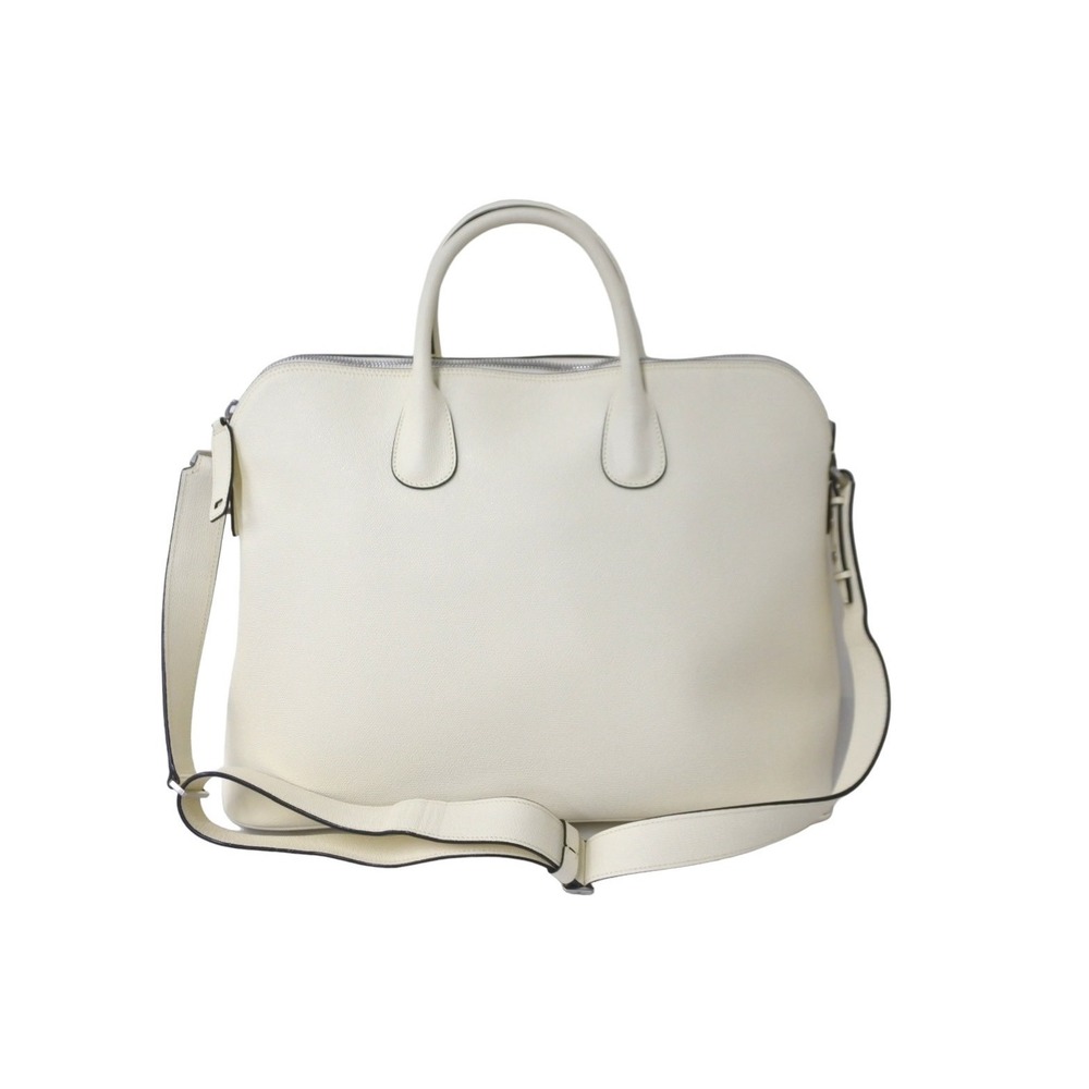 Valextra Handbag My White Calfskin Matte